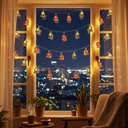 ZAYO LED 10 PC DIYA STRING LIGHT BATTERY + USB