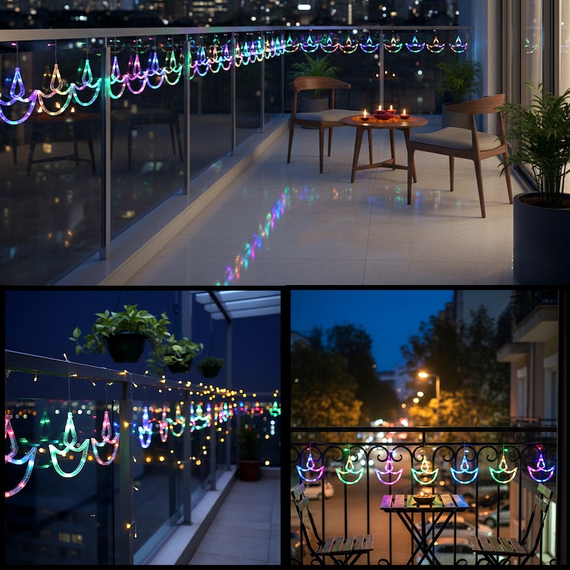 ZAYO LED DIYA LIGHT MULTICOLOUR 3M