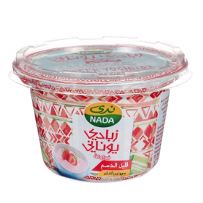 NADA GREEK YOGHURT STRAWBERRY 160GM