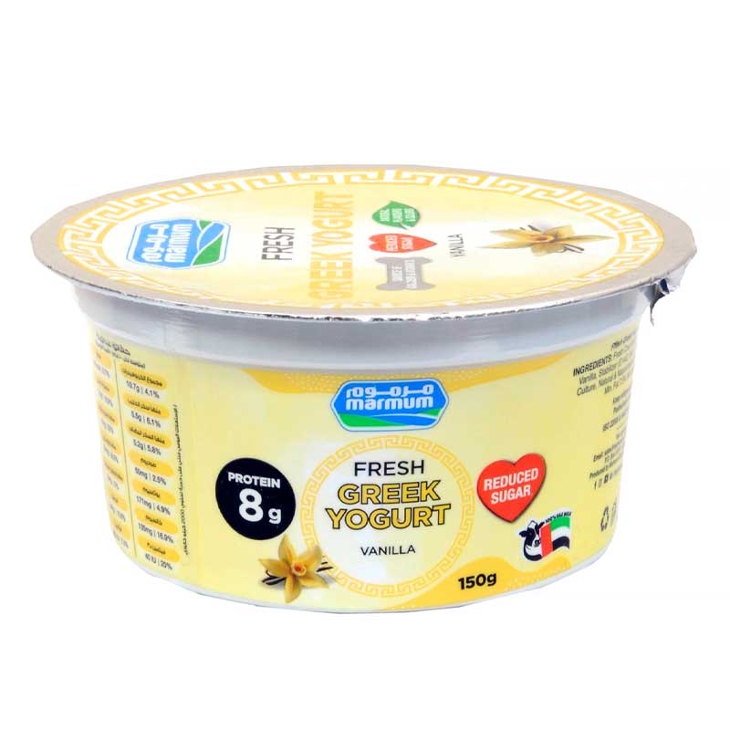 MARMUM GREEK YOGURT VANILA 150GM