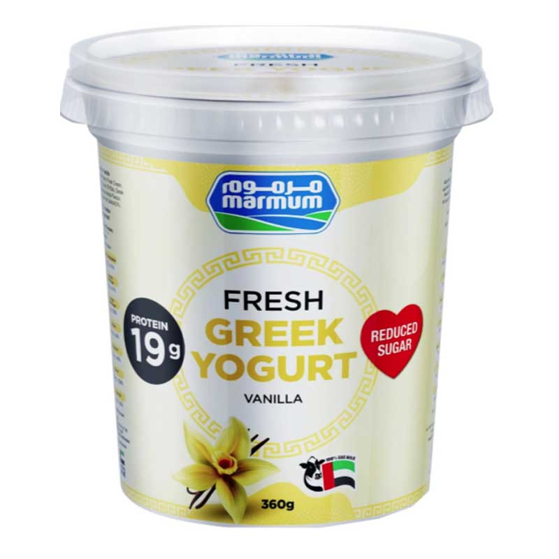MARMUM GREEK YOGURT VANILLA 360GM
