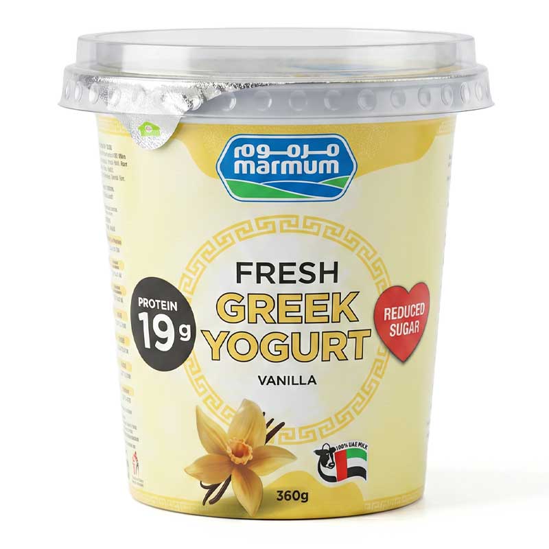 MARMUM GREEK YOGURT VANILLA 360GM