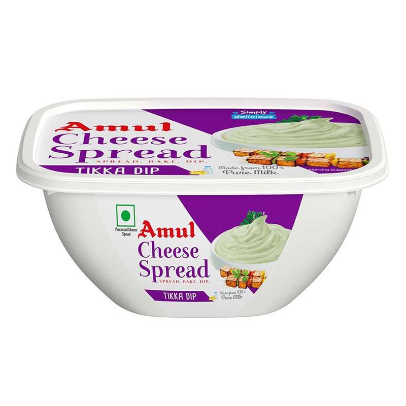 AMUL CHEESE SPREAD TIKKA DIP 200GM