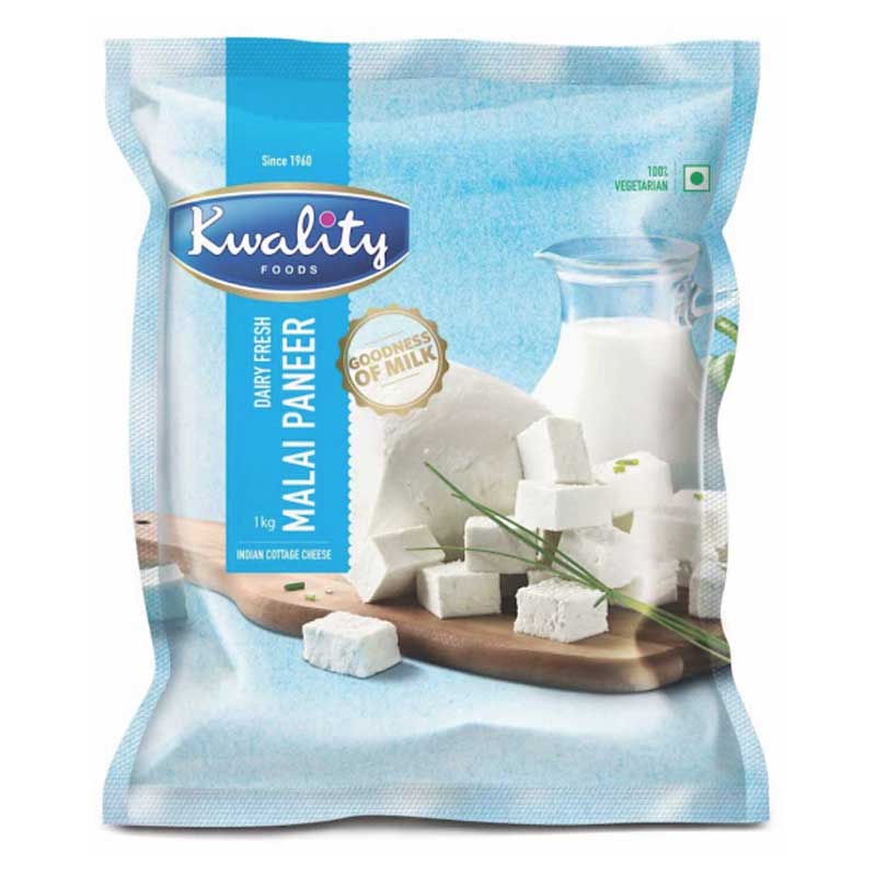 KWALITY MALAI PANEER CUBES 1KG