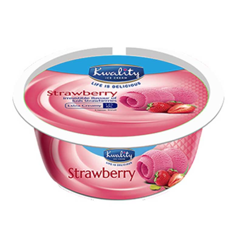 KWALITY LARGE CUP STRAWBERRY 125ML