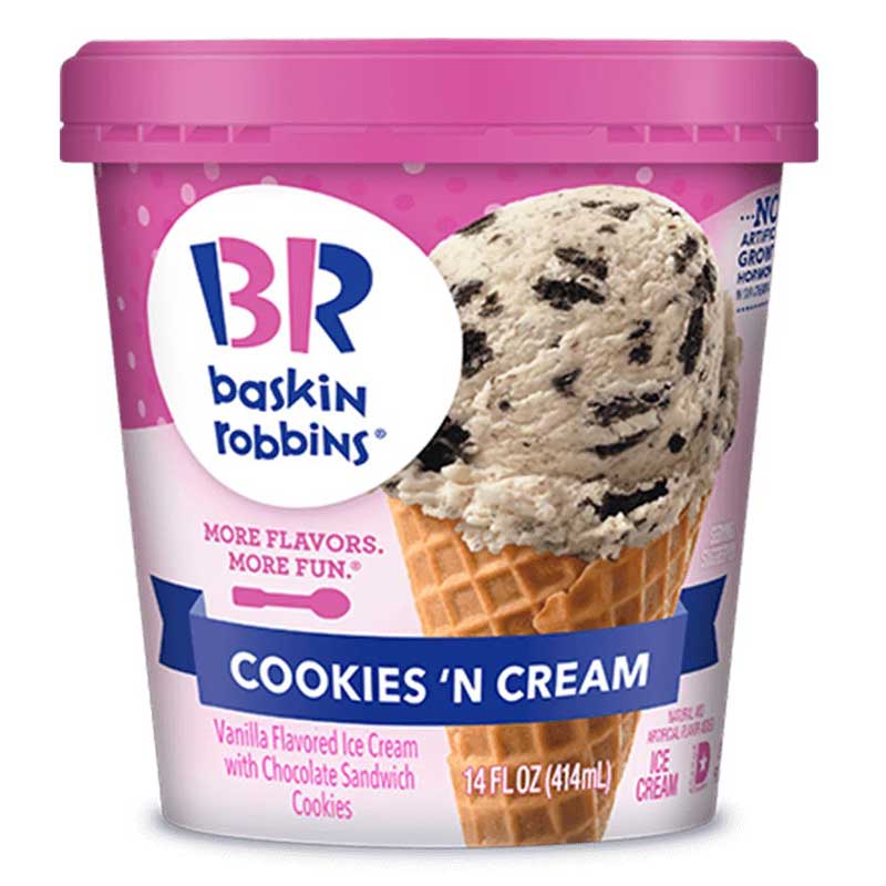 BR TUB COOKEIS &amp; CREAM1LTR