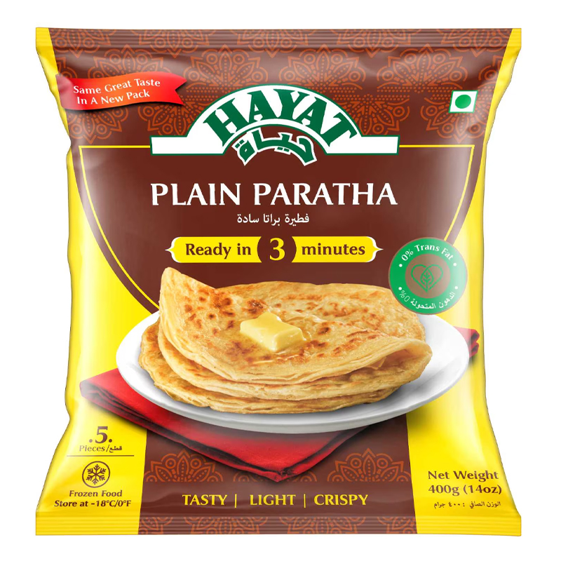 HAYAT PLAIN PARATHA 2x400GM