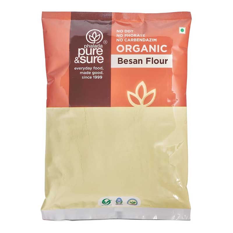 PURE &amp; SURE  ORGANIC BESAN 1KG