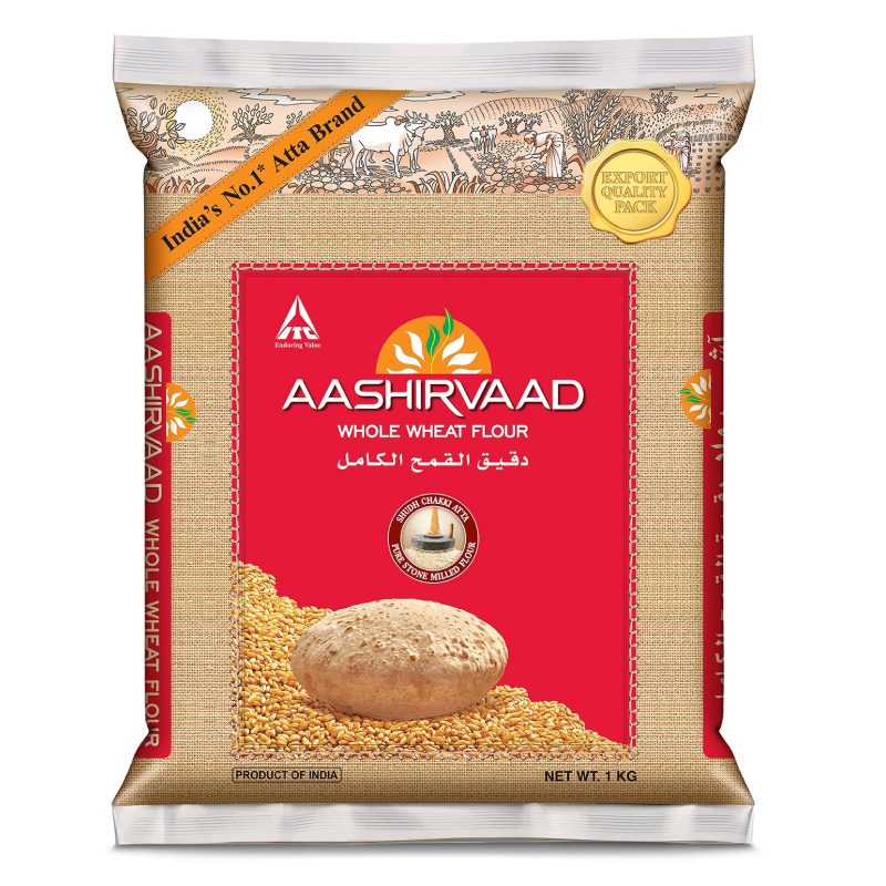 AASHIRVAAD WHEAT ATTA 1KG