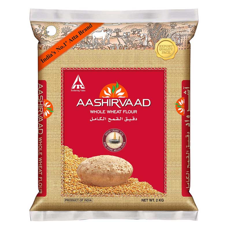 AASHIRVAAD WHEAT ATTA 2KG