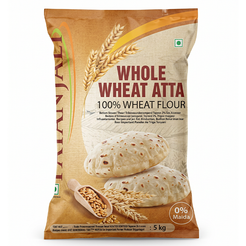 PATANJALI WHOLE WHEAT FLOUR 5KG