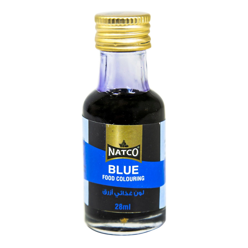 NATCO FOOD COLOURING BLUE 28ML