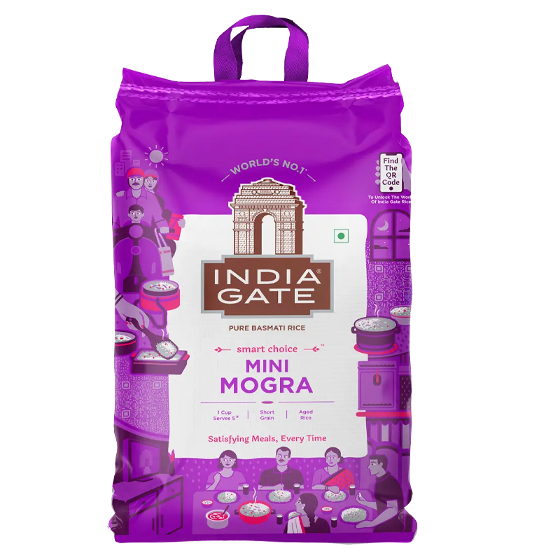 INDIA GATE BASMATI RICE MINI MOGRA 5KG