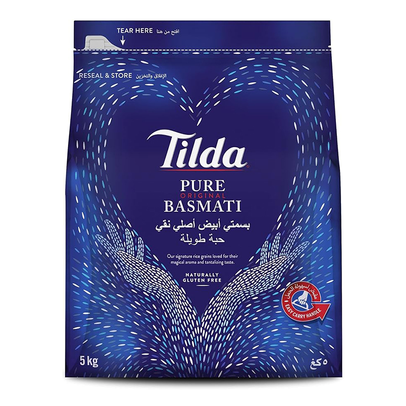 TILDA PURE ORGINAL BASMATI RICE 5KG