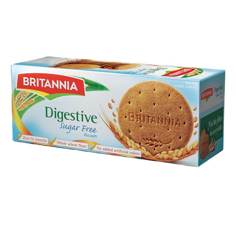 BRIT DIGESTIVE SUGAR FREE 200GM
