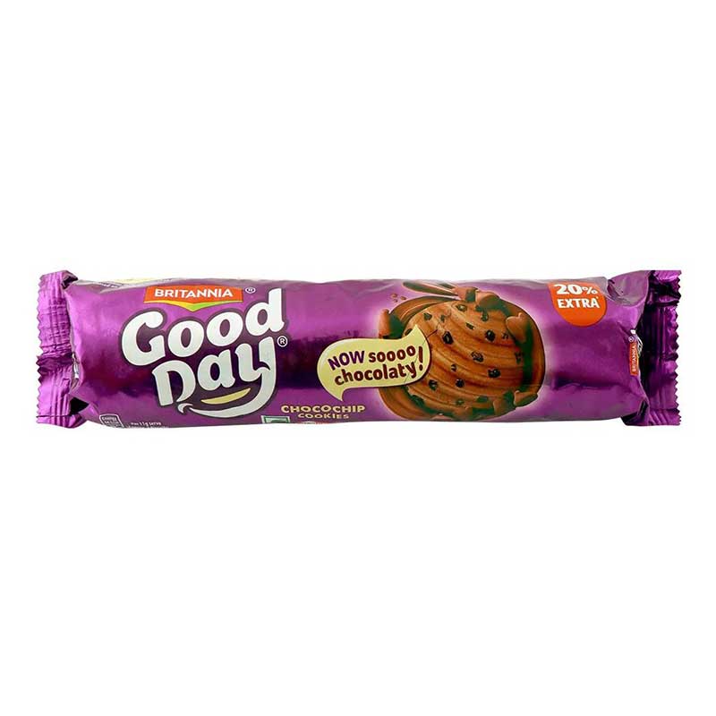 BRIT GOOD DAY CHOCO CHIPS 120GM