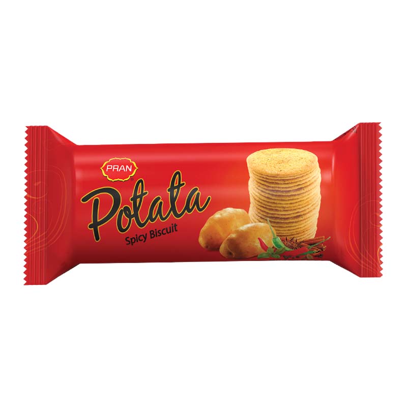 PRAN  SPICY POTATO BISCUITS 100GM