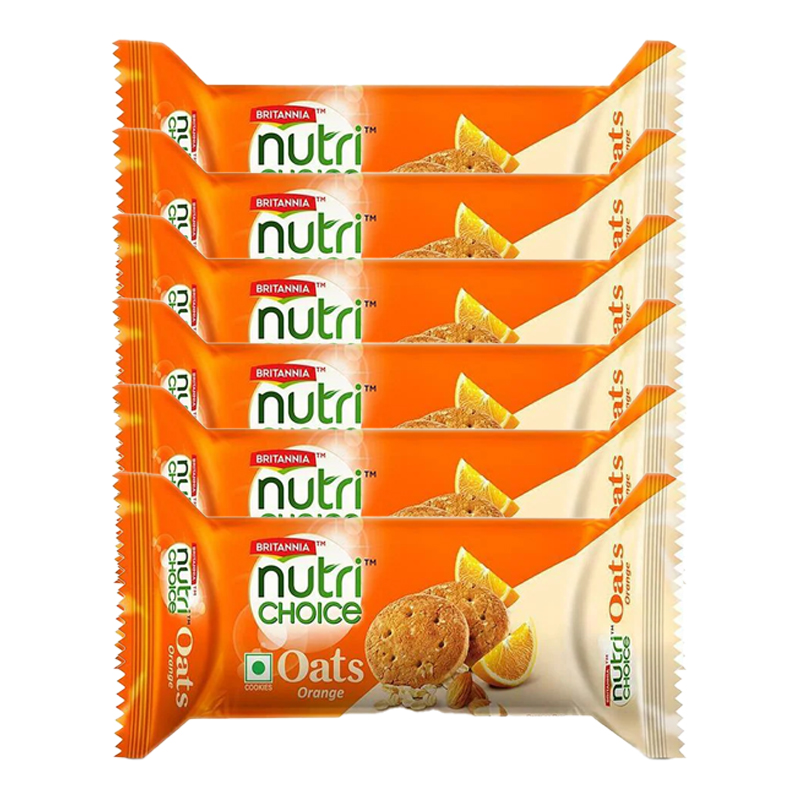 BRIT NUTRI CHOICE OATS  ORANGE 75GM