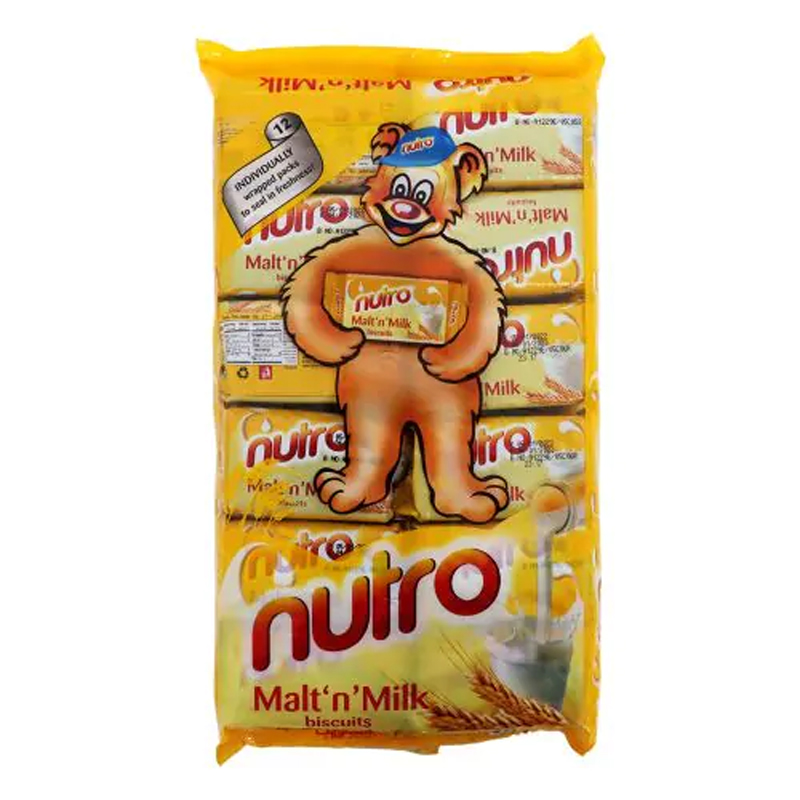 NUTRO MALT N MILK 12X50GM