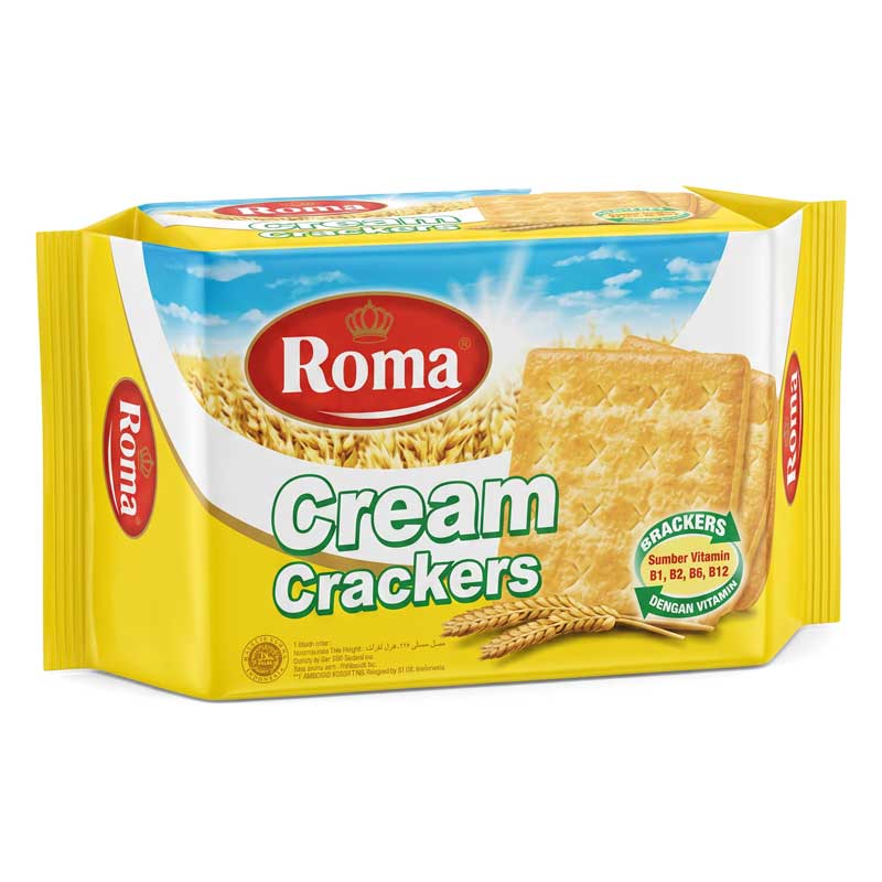 ROMA CREAM CRACKERS 135G