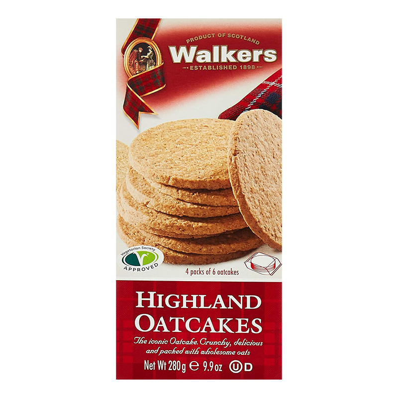 WALKERS HIGHLAND OAT CAKES 280GM