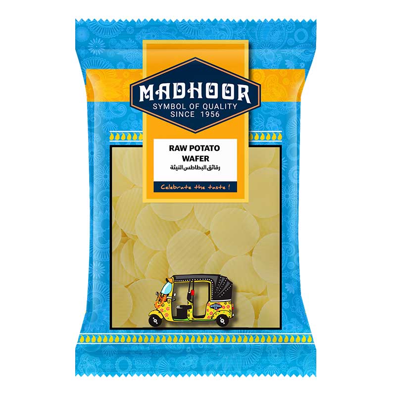 MADHOOR RAW POTATO WAFER 200GM