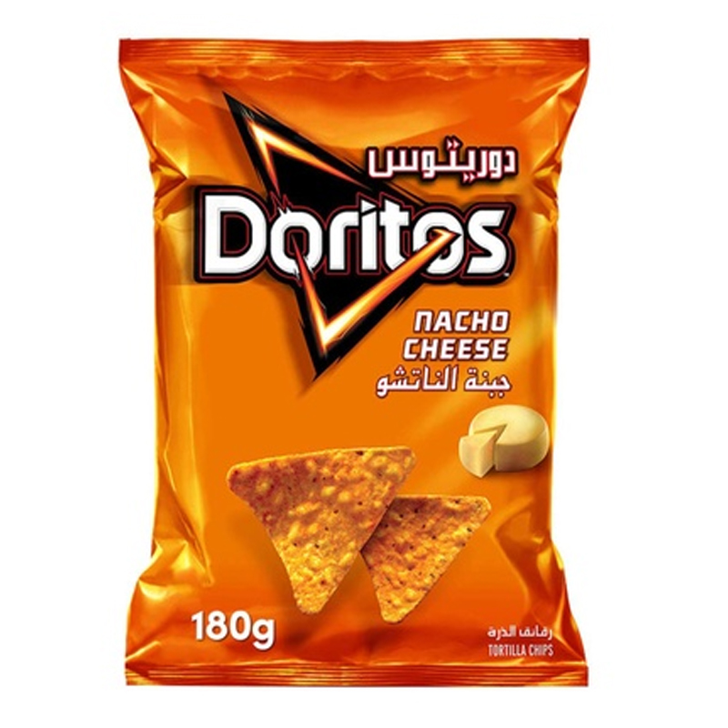 DORITOS NACHO CHEESE 180GM