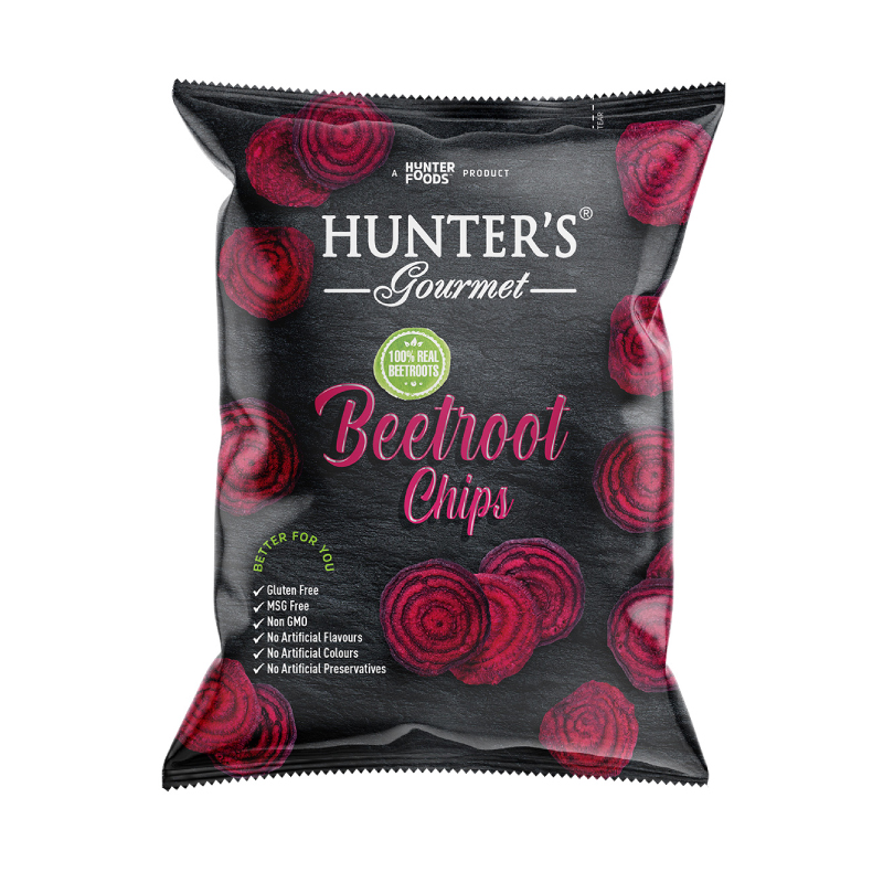 HUNTERS CHIPS BEETROOT 60GM