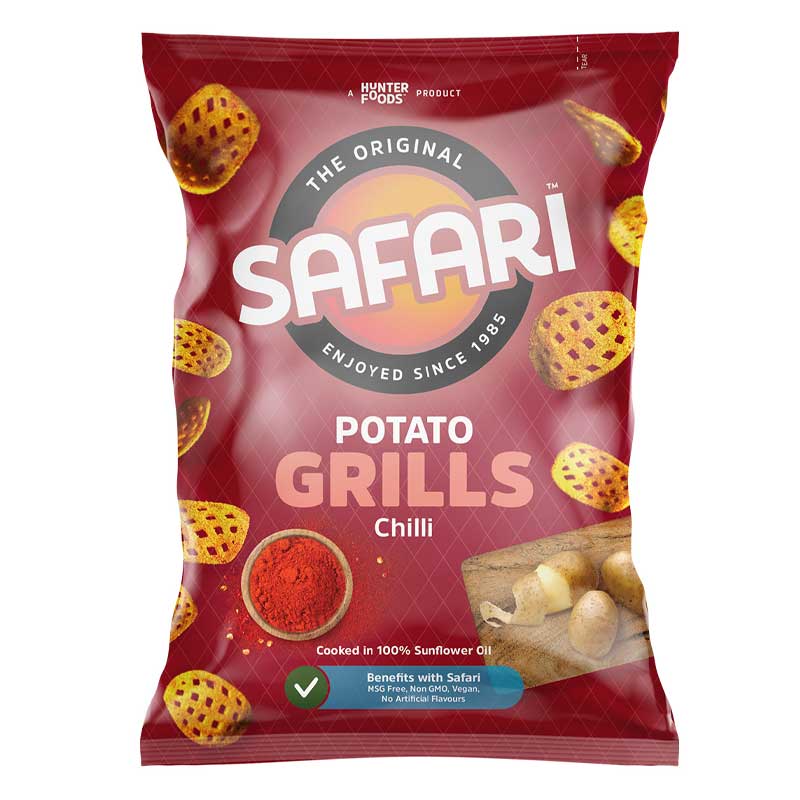 SAFARI POTATO GRILLS EMIRATI CHILLI 60GM