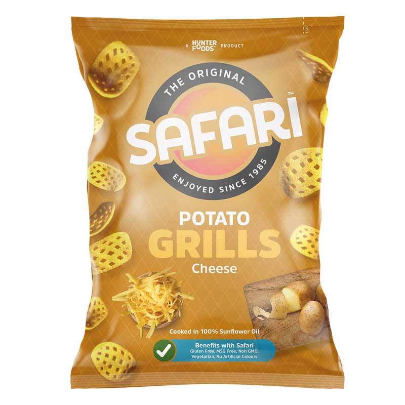 SAFARI POTATO GRILLS CHEESE 60GM