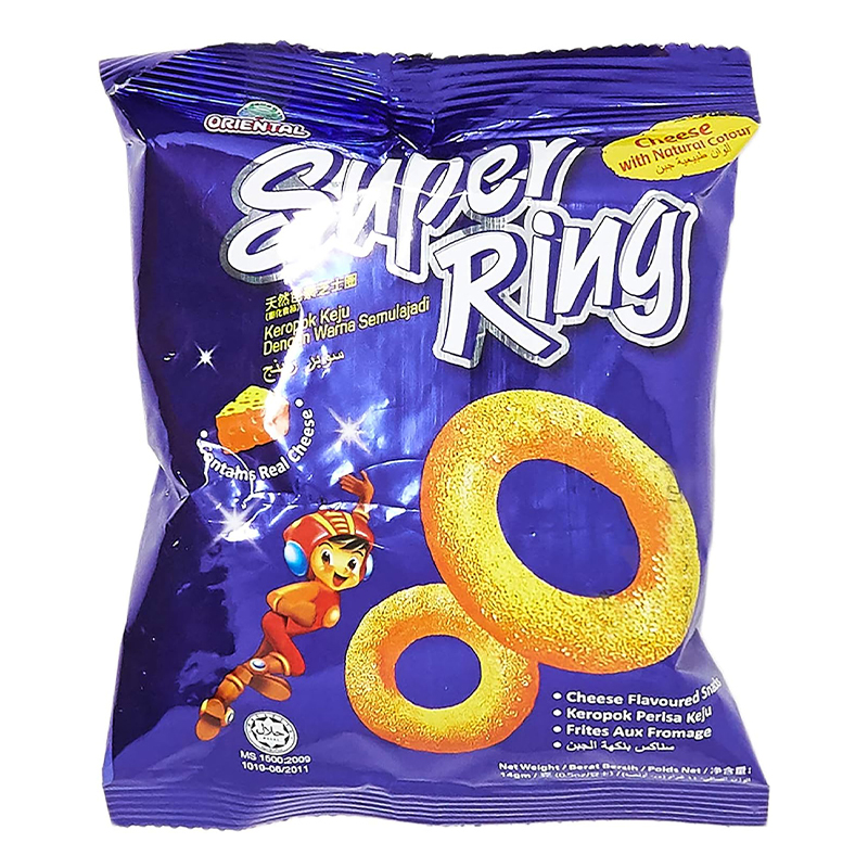ORIENTAL SUPER RINGS CHEESE 14GM