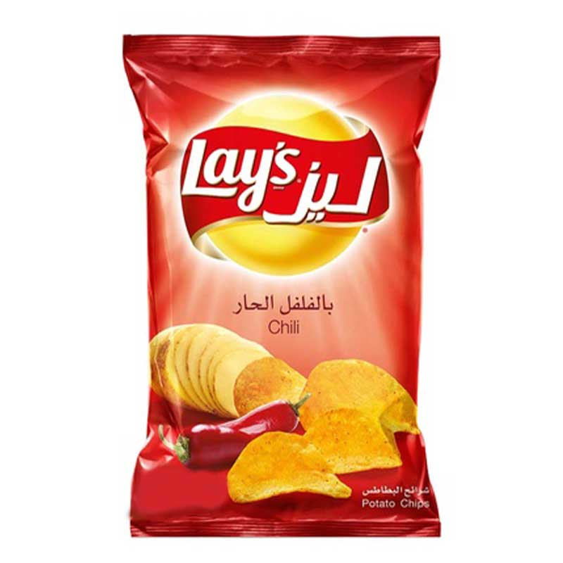 LAYS CHILLI CHIPS 45GM