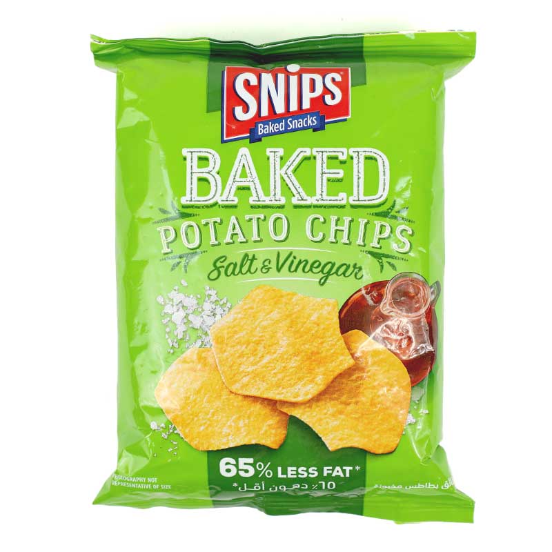 SNIPS POTATO CHIPS SALT N VINEGAR 35GM