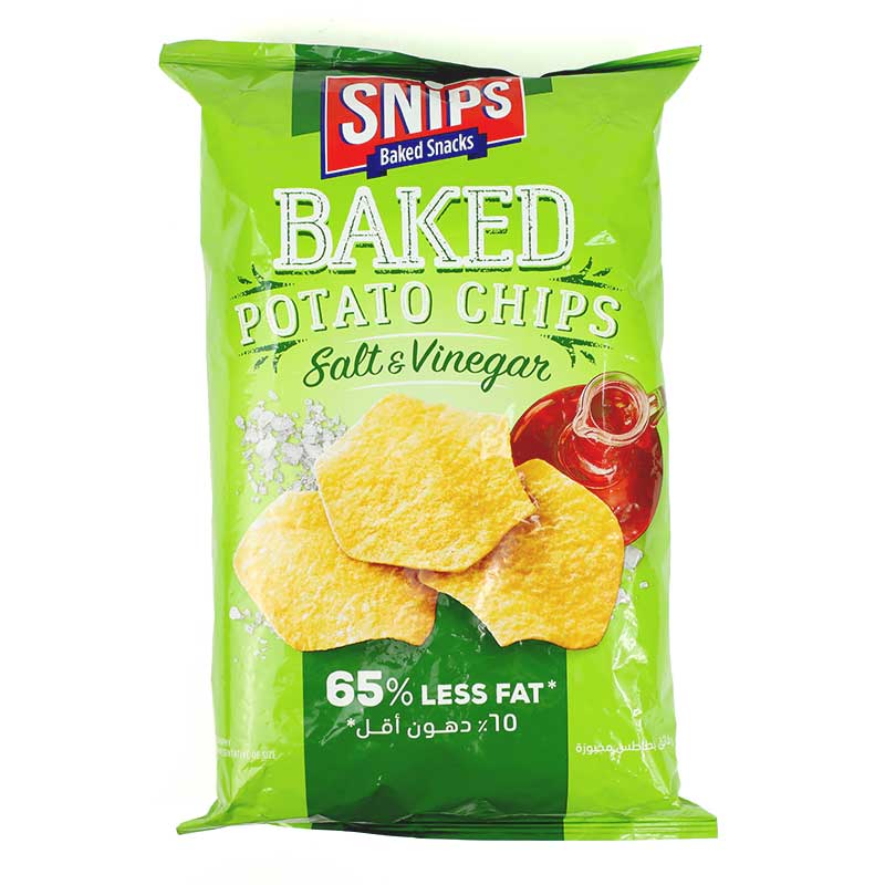 SNIPS POTATO CHIPS SALT N VINEGAR 150GM