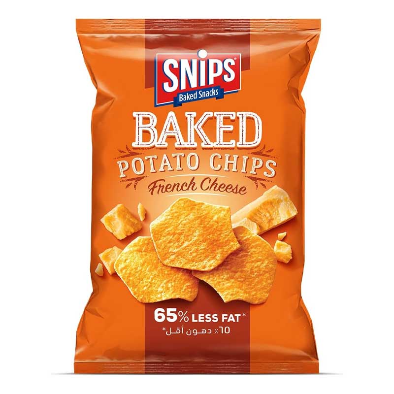 SNIPS POTATO CHIPS FRENCH CHEESE 150GM
