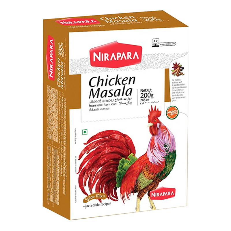 NIRAPARA CHICKEN MASALA 200GM