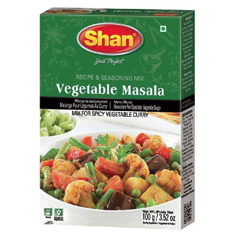 SHAN VEGETABLE CURRY MIX 50G