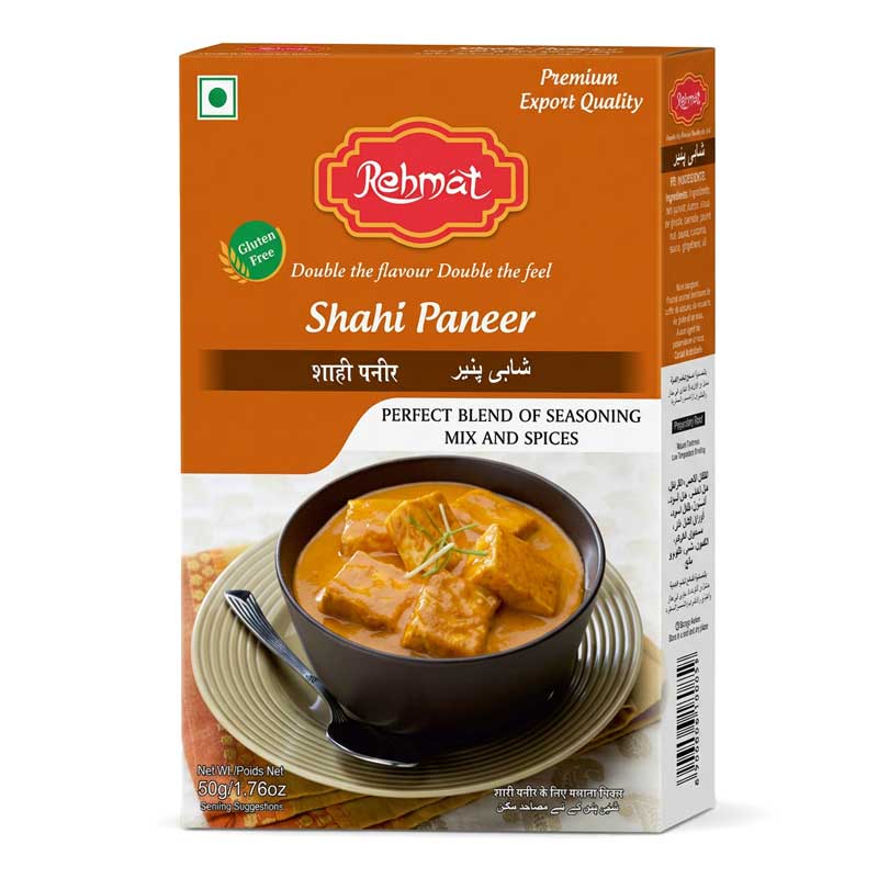REHMAT MASALA SHAHI PANEER 50GM