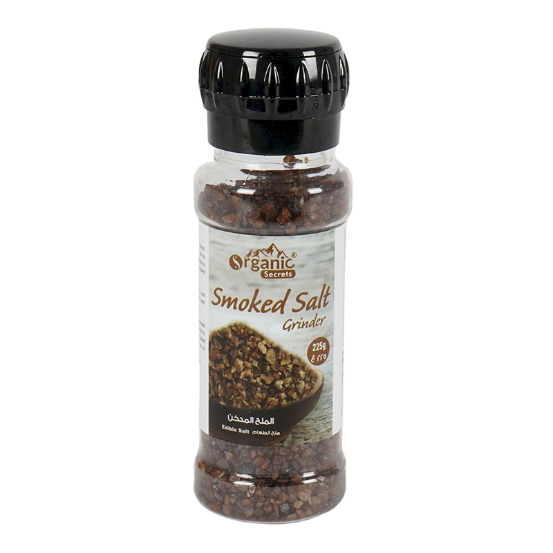 ORGANIC SECRETS SMKD SALT GRNDR 250GM