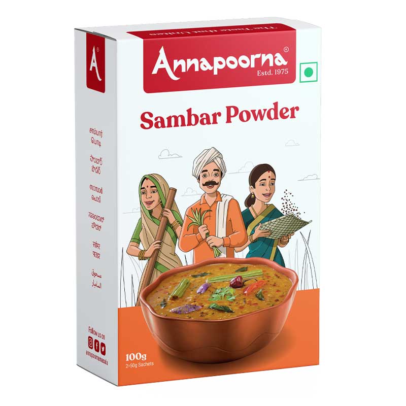 ANNAPOORNA SAMBAR POWDER 100GM