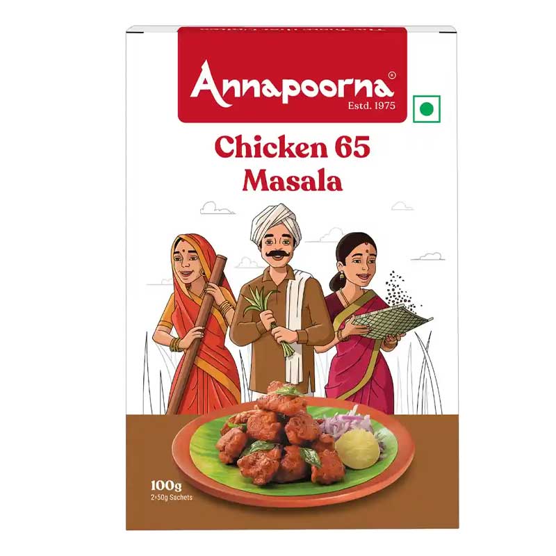 ANNAPOORNA CHICKEN 65 MASALA 100GM