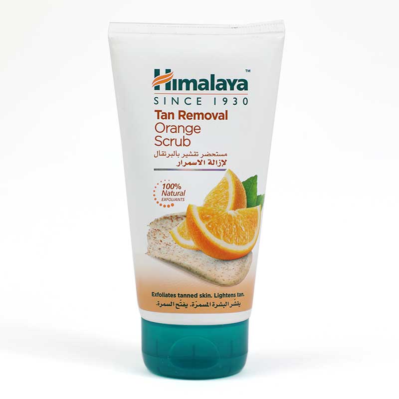 HIMALAYA TAN REMOVAL ORANGE FACE SCRUB 150ML