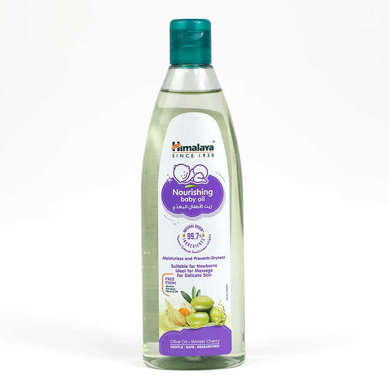 HIMALAYA NOURISHING BABY OIL WITH PUMP 200ML