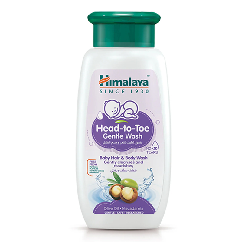 HIMALAYA BABY HEAD TO TOE GENTLE WASH 200ML