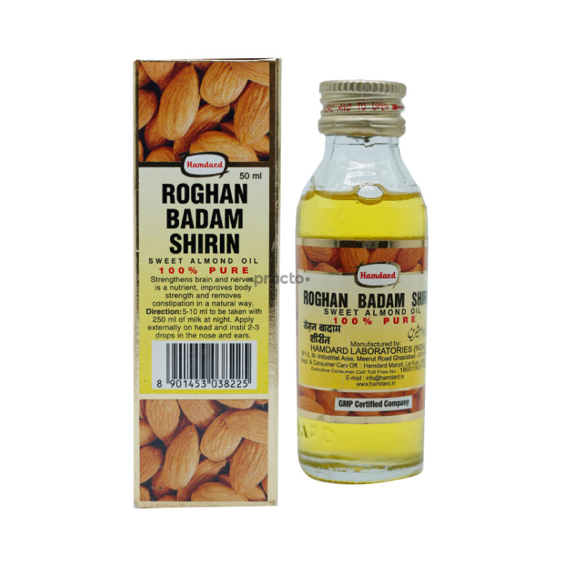 HAMDARD ROGHAN BADAM SHIRIN 50ML