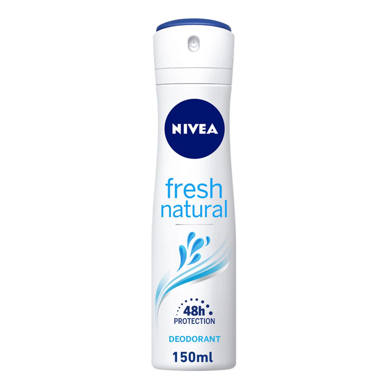 NIVEA DEO SPRAY FRSH NTRL F 150ML