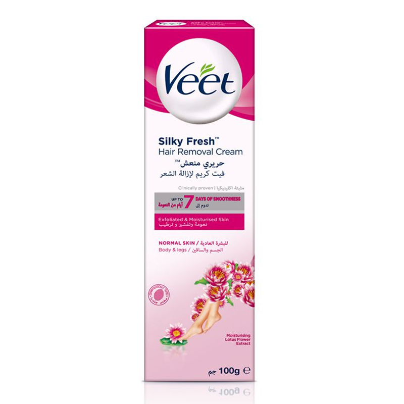 VEET SLKY FRSH HAIR RMVL CRM NRML 100ML