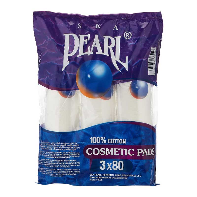 PEARL COSMETIC PADS 3X80