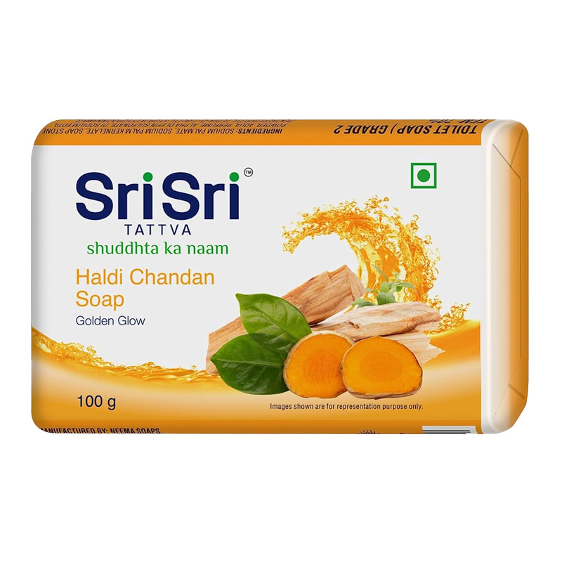 SRI SRI HALDI CHANDAN SOAP 100GM