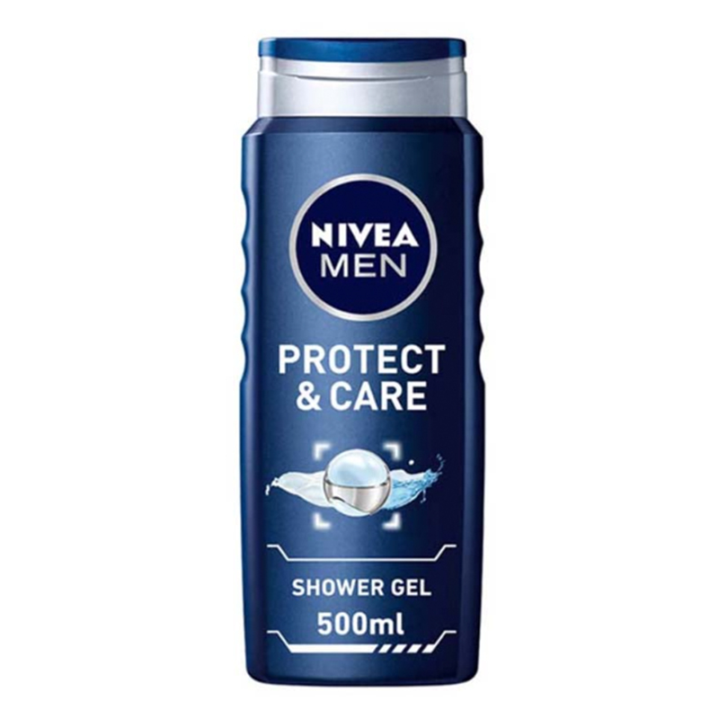 NIVEA PROTECT &amp; CARE SHOWER GEL 500ML
